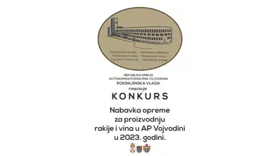 konkurs rakija vino vojvodina