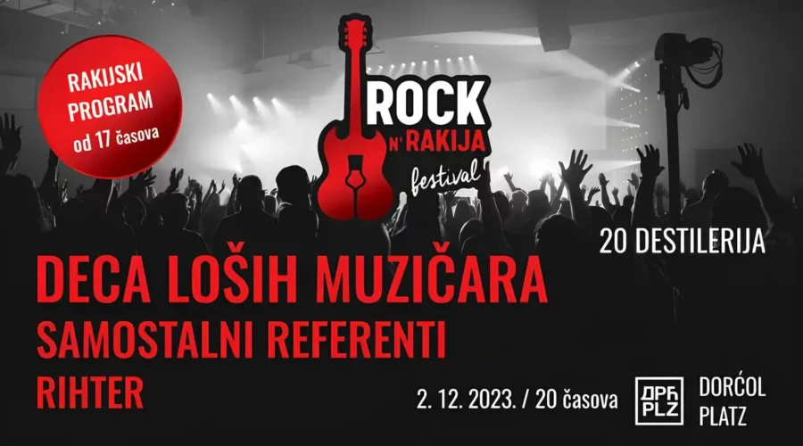 Rock n’ Rakija festival u centru Beograda